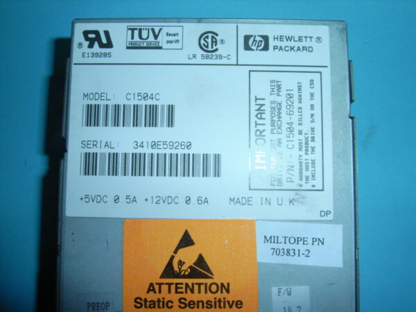 TAPE DRIVE  PN 703831-2 - Image 3