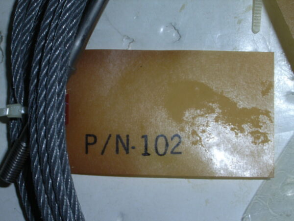 CABLE ASSY WIRE ROPE ASSY P/N: 4015080-104 - Image 5