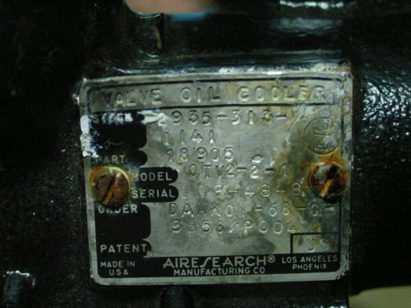 REGULATING VALVE P/N 18905 - Image 5