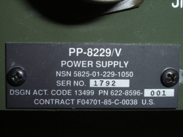 POWER ADAPTER P/N 622-8596-001 - Image 4