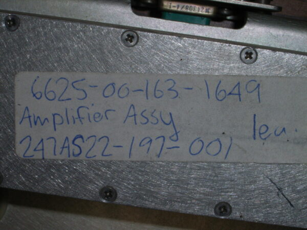 AMPLIFIER PN 247AS22-197-001 - Image 5