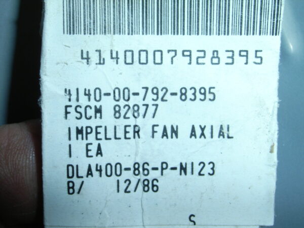 IMPELLER FAN PN 68-14-2 - Image 5