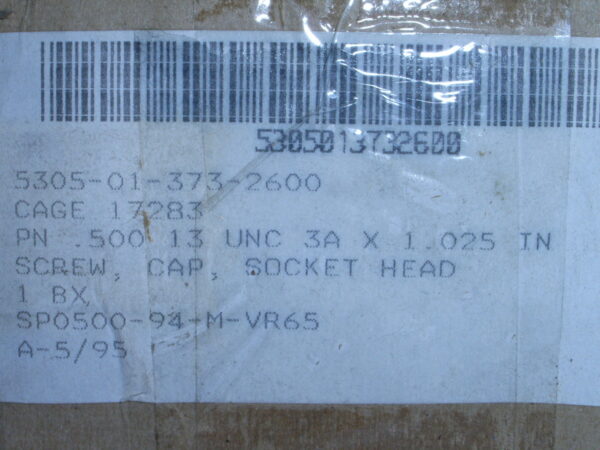 BOLT P/N .500-13UNC-2AX4.250 - Image 4