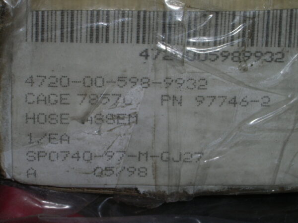 HOSE ASSY NONMETAL P/N 97746-2 - Image 6