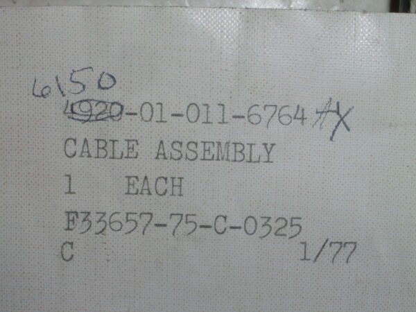 CABLE ASSY P/N 627223440-009 - Image 5