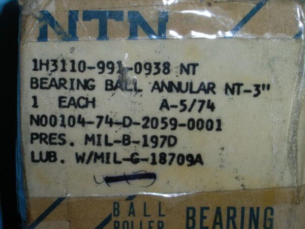 BEARING PN 9305-FFTAT58VB - Image 5