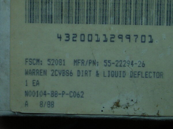 DEFLECTOR PN 55-22294-26 - Image 4