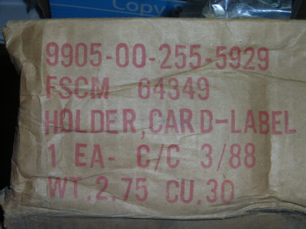 HOLDER CARD  PN 805-220640 - Image 5